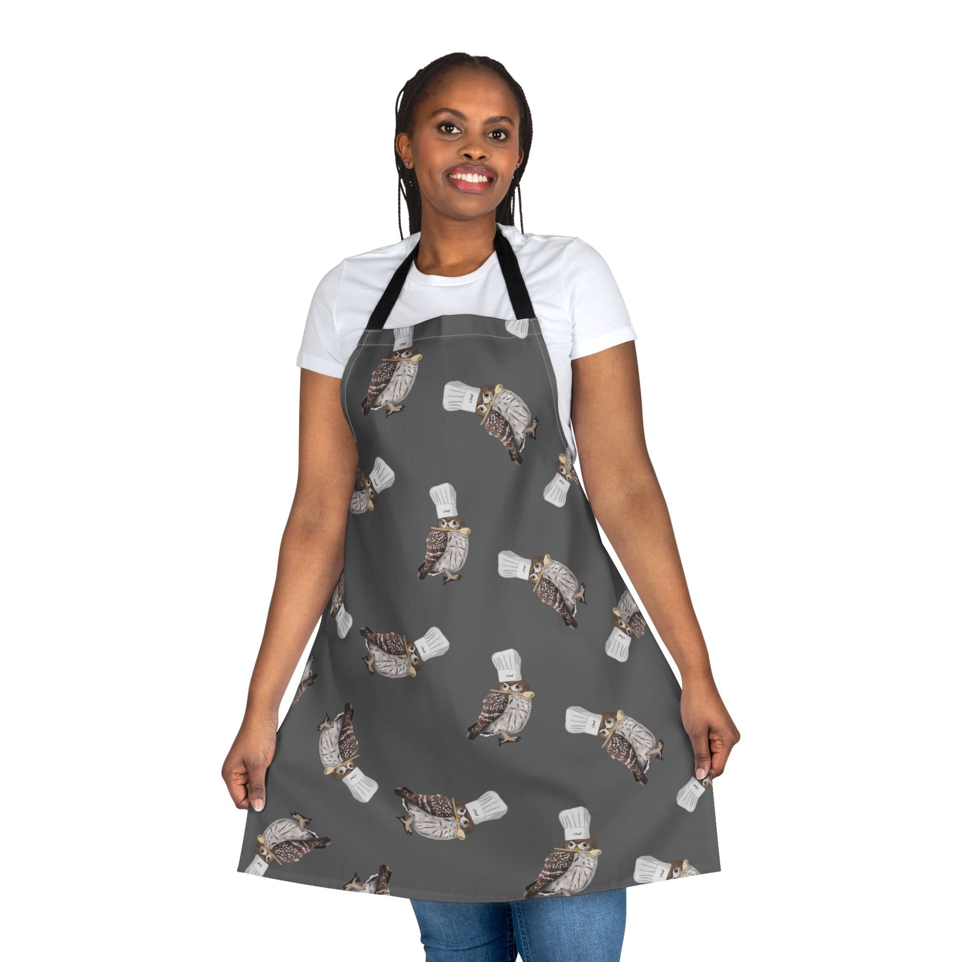 Owl Apron on Accessories background