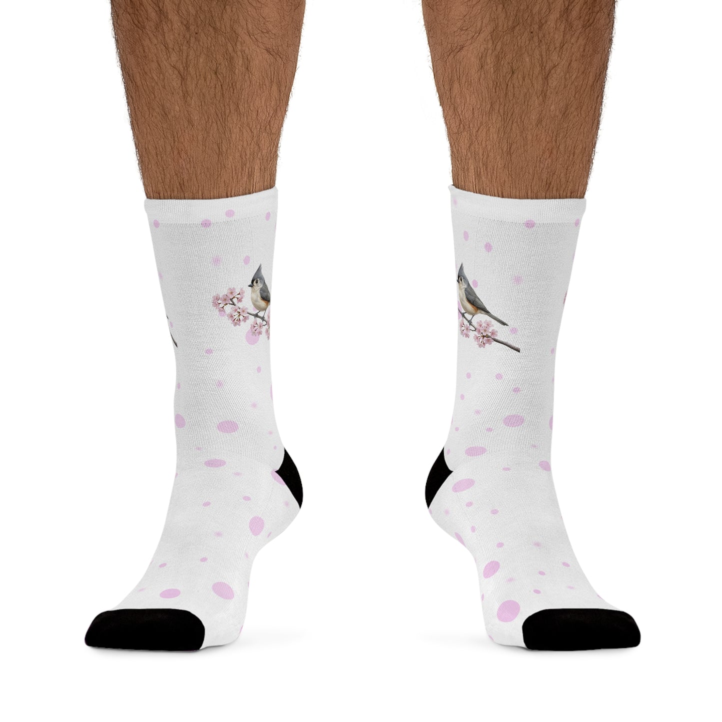Tufted Titmouse Socks – Accessories and All Over Print style