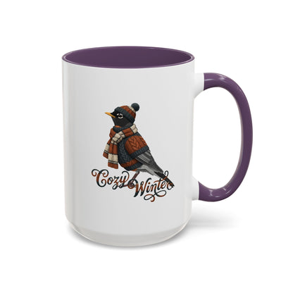 American Robin Ceramic Bird Coffee Mug – Custom Gift for Bird Watchers