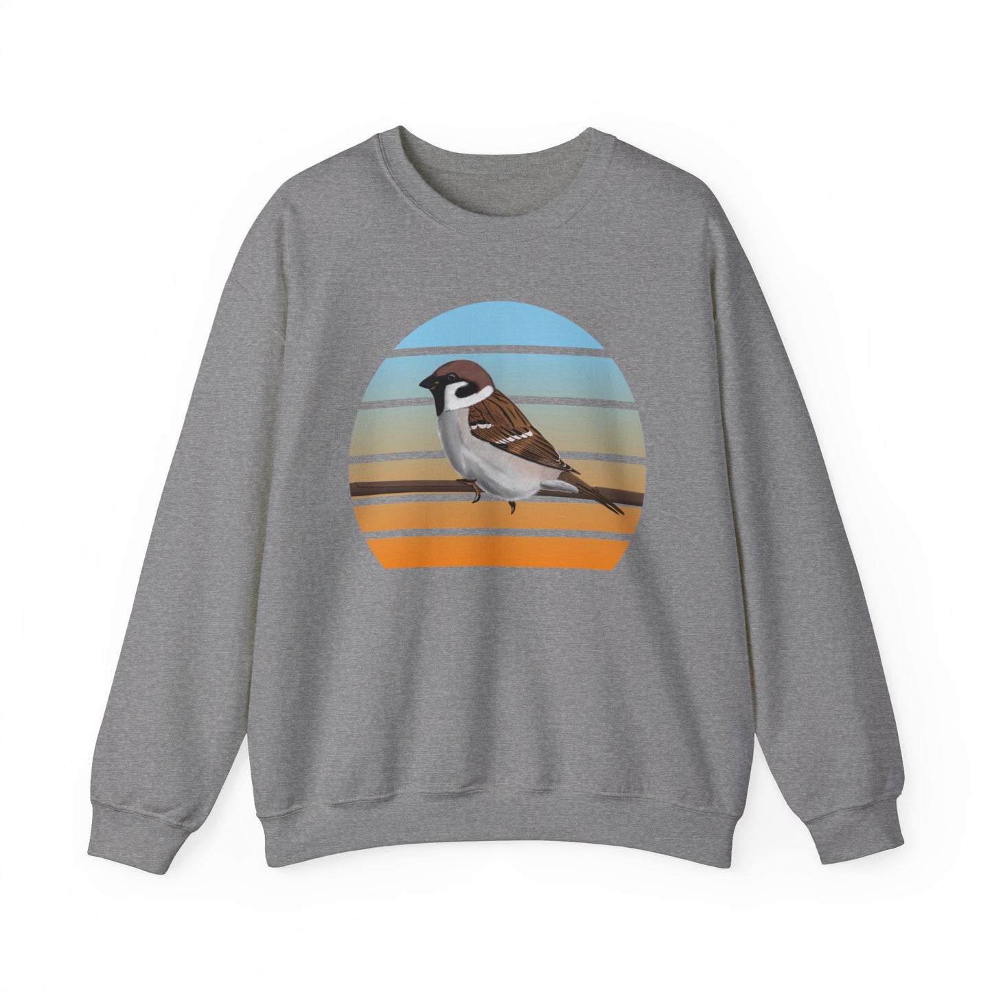 Tree Sparrow Birdlover Ornithologist Bird Sweatshirt