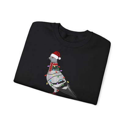 Taube Weihnachts-Sweatshirt | Unisex Vogel Sweater für Vogelfreunde & Vogelbeobachter