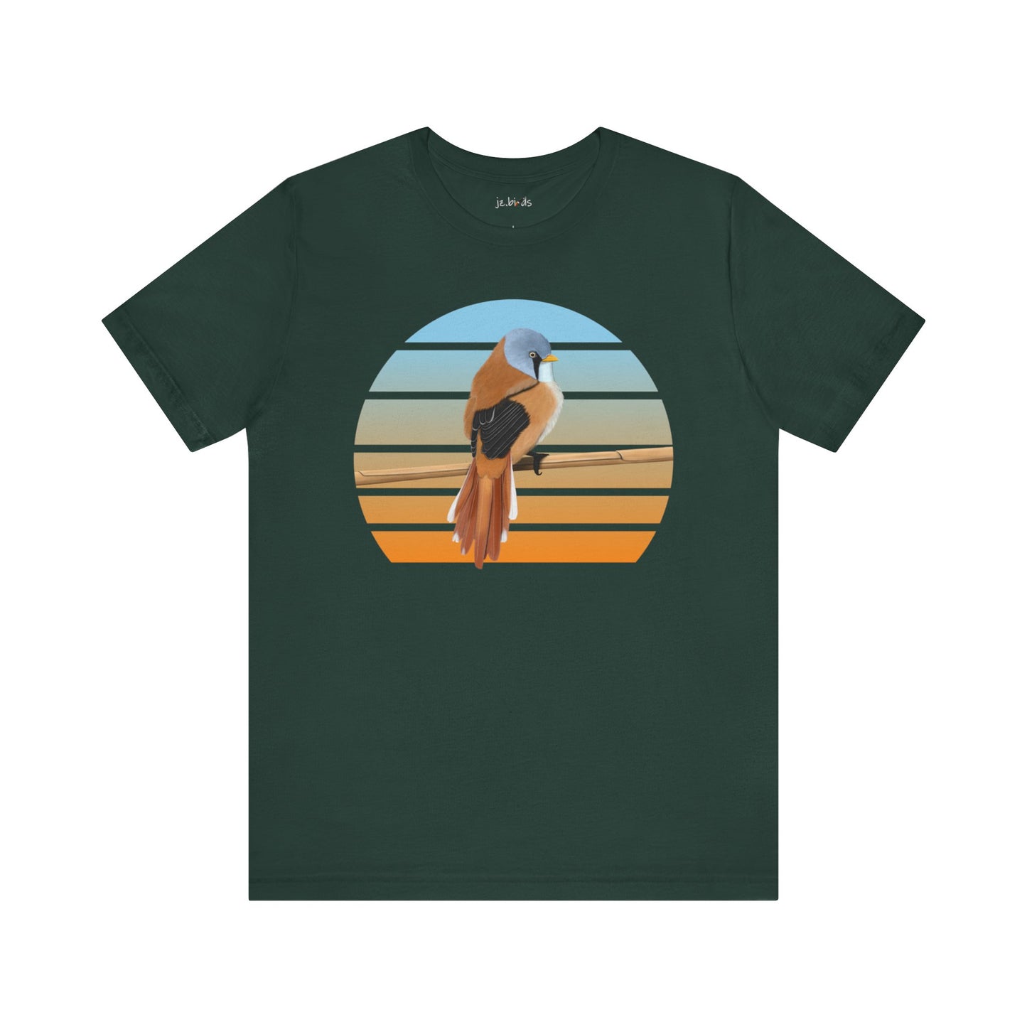 Bearded Reedling Birdwatcher Bird T-Shirt