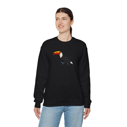 Toucan Bird Watcher Biologist Crewneck Sweatshirt