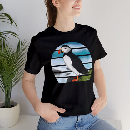 Puffin Bird Unisex Jersey Short Sleeve Tee - jz.birds