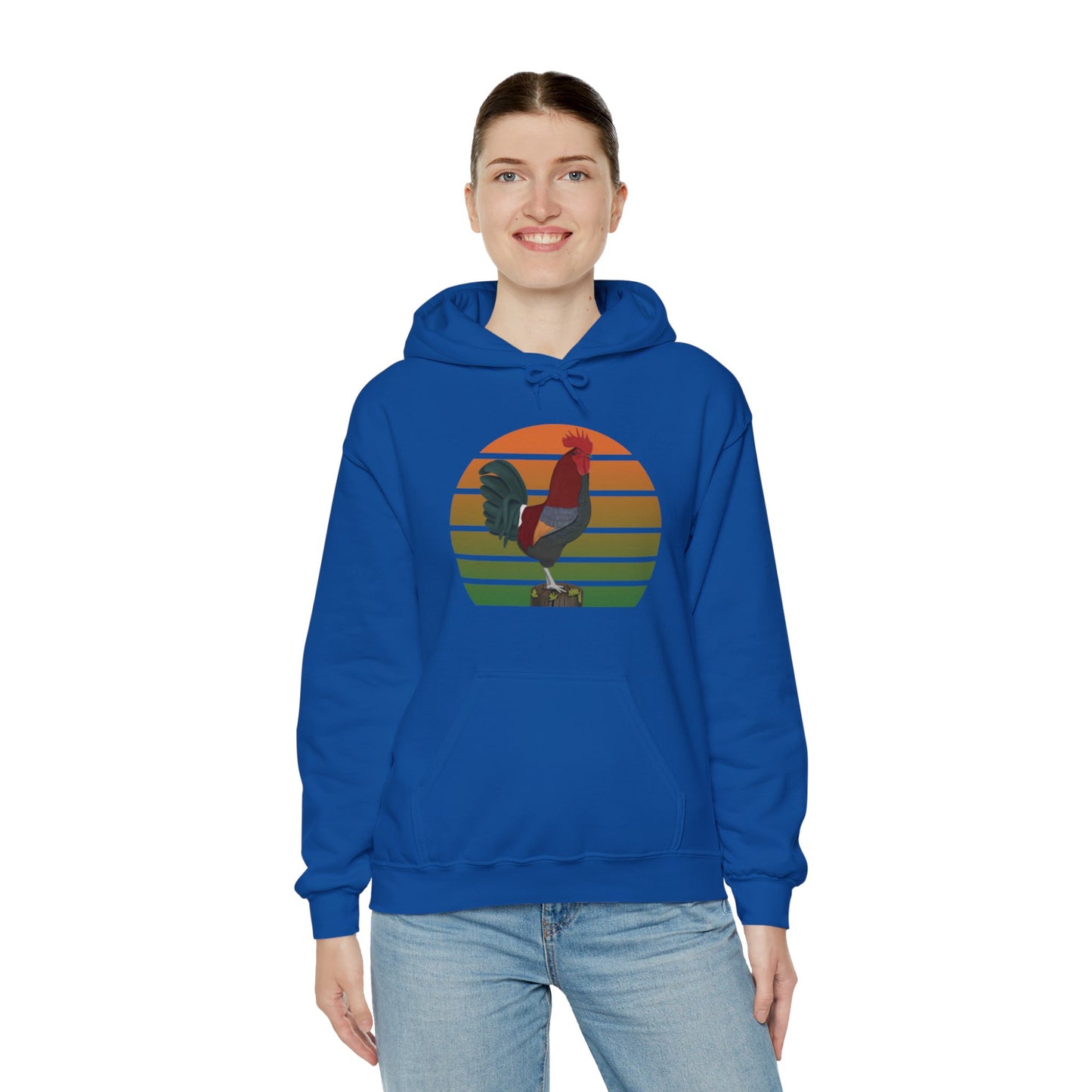 Rooster Bird Hoodie