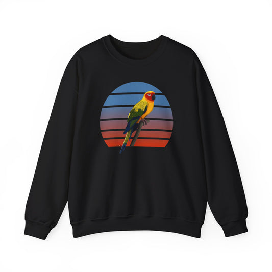 Sun Conure Birdlover Ornithologist Bird Sweatshirt