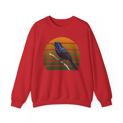 Grackle Sweatshirt | Common Grackle Birder Gift | Great-Tailed Bird Lover Crewneck