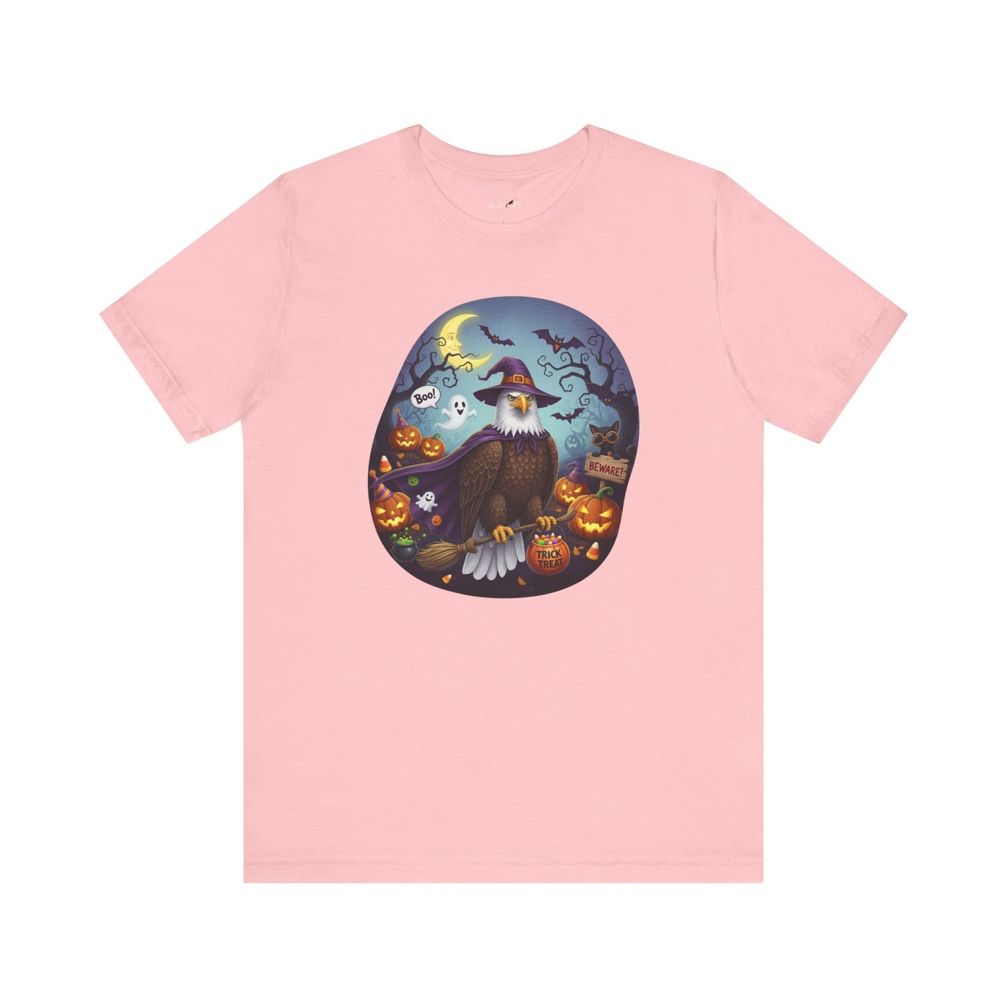 Bald Eagle Halloween Bird T-Shirt - Spooky Halloween Costume for Bird Lovers