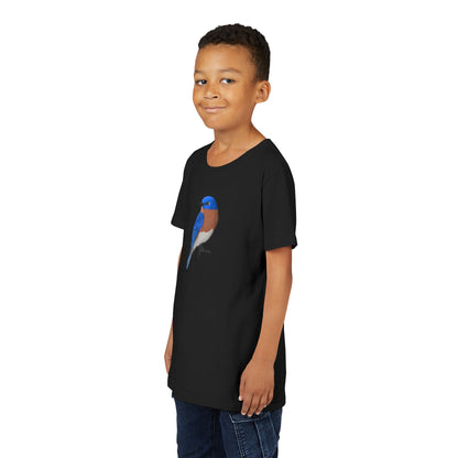 Bluebird Birding & Birdwatching Bird Youth T-Shirt