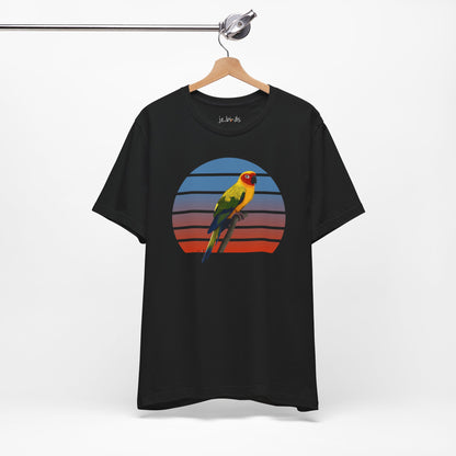 Sun Conure Birdwatcher Bird T-Shirt