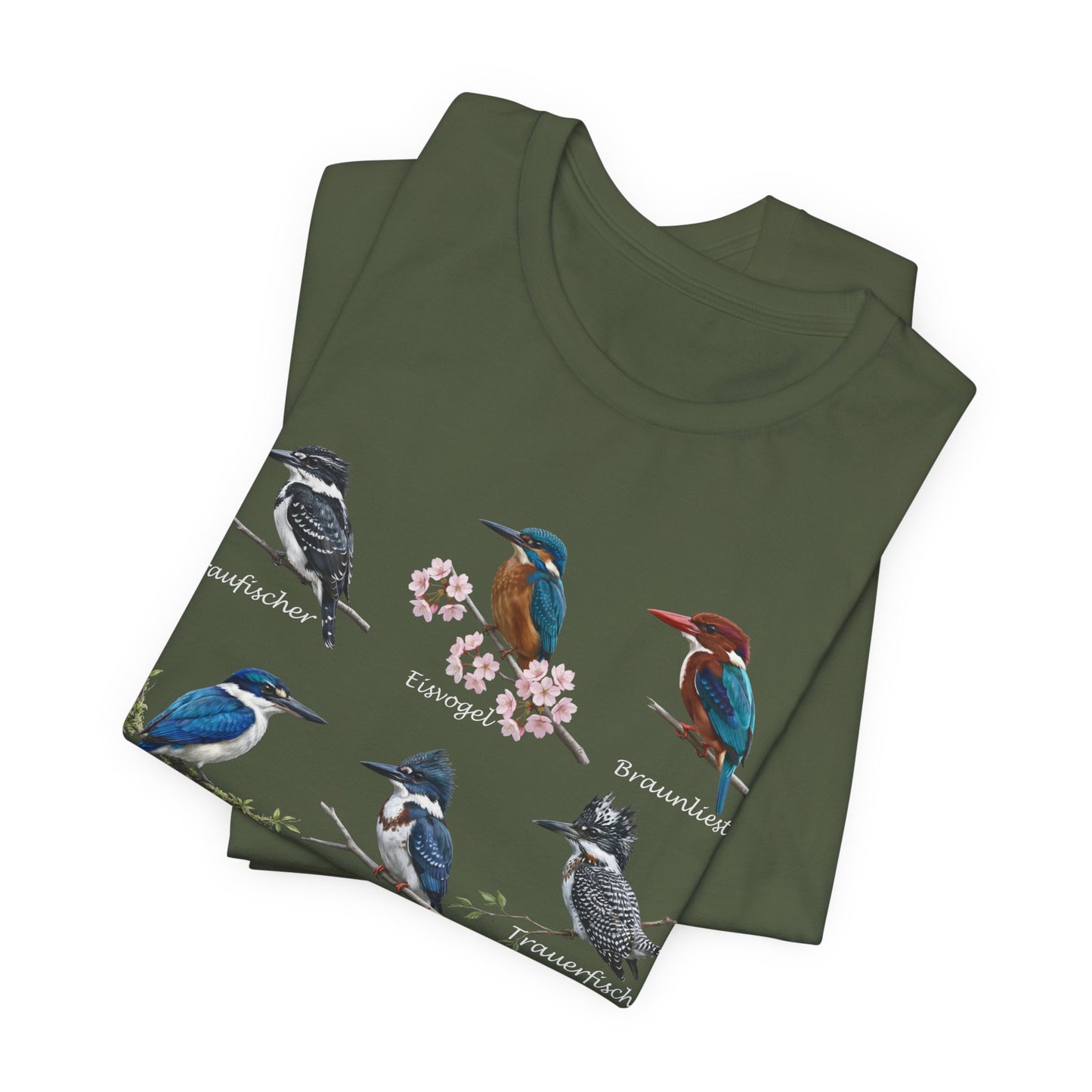 T-Shirt mit Eisvögeln & Liesten: Lachender Hans & Co. | Vogelkunde