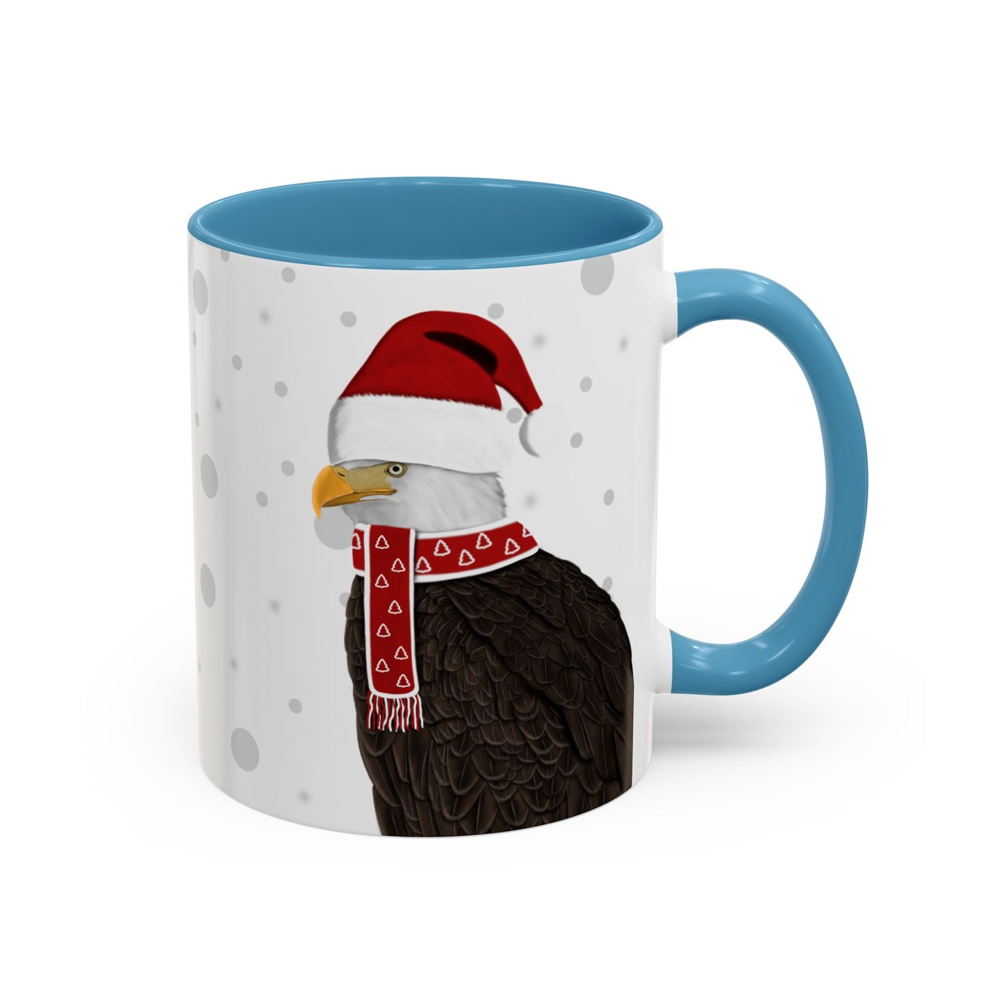 Bald Eagle Christmas Bird Coffee Mug