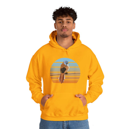 Bearded Reedling Bird Hoodie