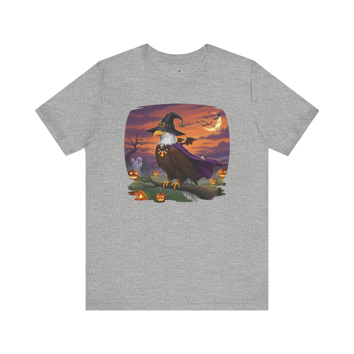 Bald Eagle Halloween Bird T-Shirt - Spooky and Funny Halloween Costume for Bird Lovers