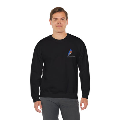 Eastern Bluebird Birding Birdwatching Bird Sweatshirt