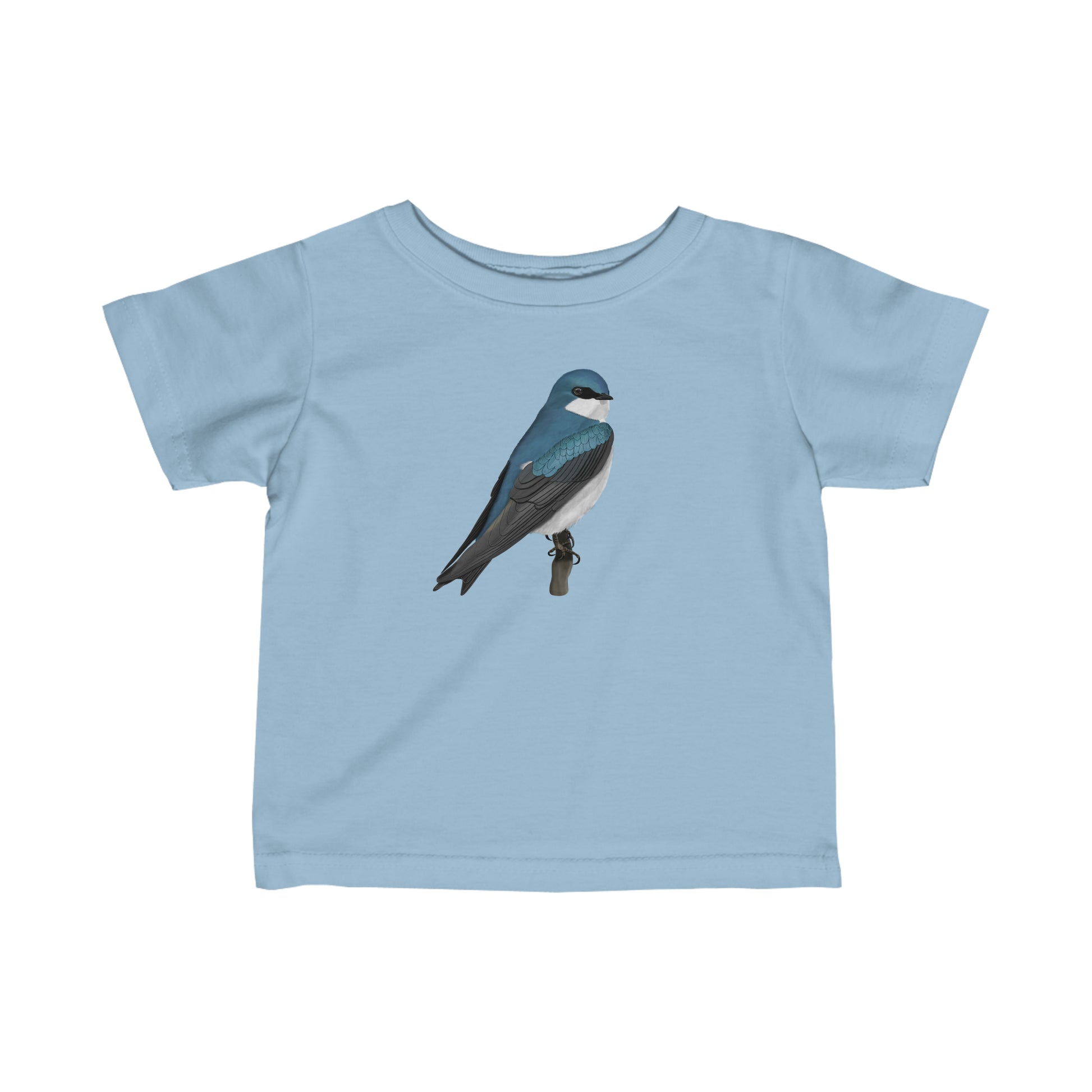 Tree Swallow Bird Baby & Toddler Fine Jersey Tee