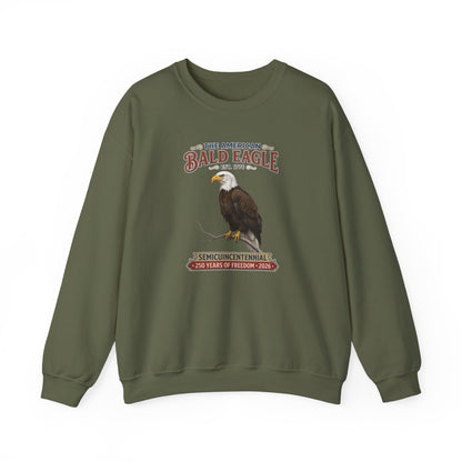 Vintage American Bald Eagle Sweatshirt | US 250th Anniversary Semiquincentennial Crewneck