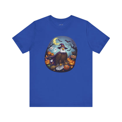 Bald Eagle Halloween Bird T-Shirt - Spooky Halloween Costume for Bird Lovers