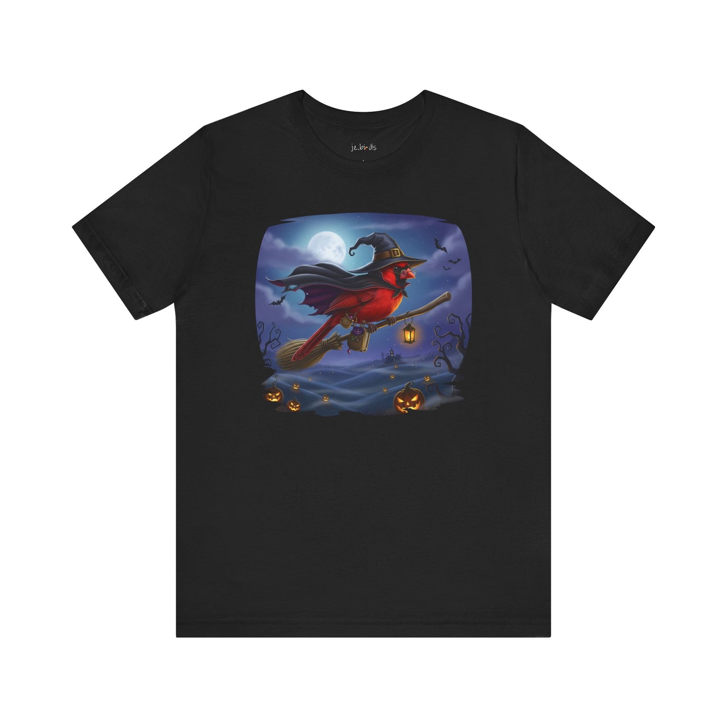 Cardinal Halloween Bird T-Shirt - Spooky Halloween Costume for Bird Lovers