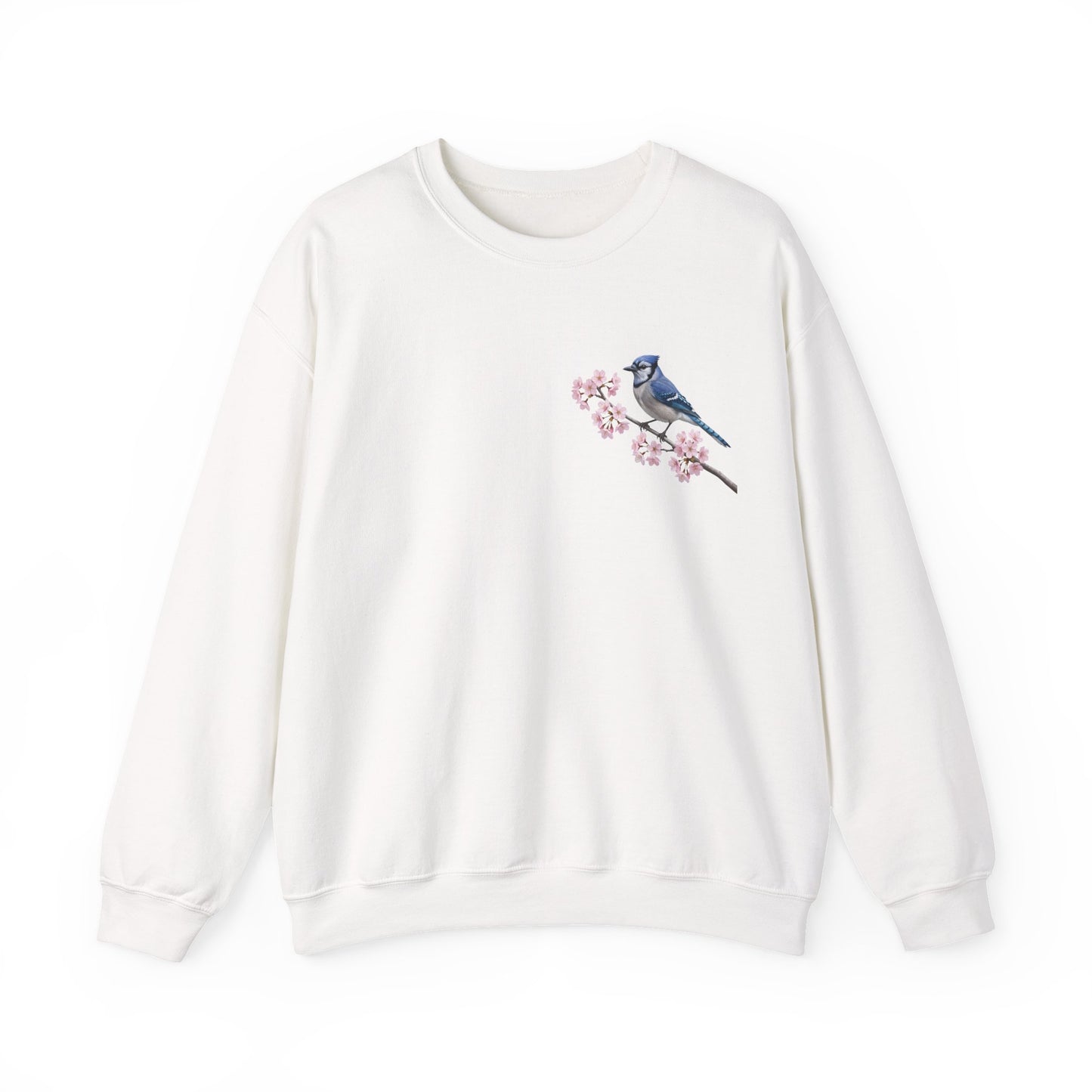 Blue Jay Sweatshirt on Animal Lover Gift background