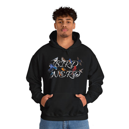 Bird Nerd Blue Jay Cardinal Hummingbird Robin Oriole Hoodie