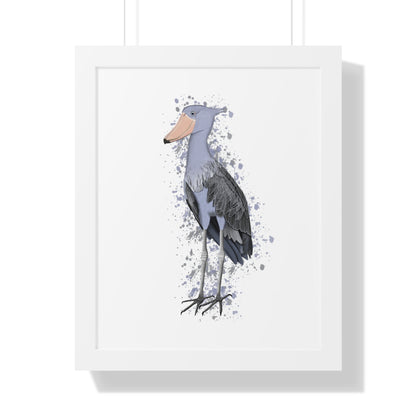 Shoebill Bird Framed Poster