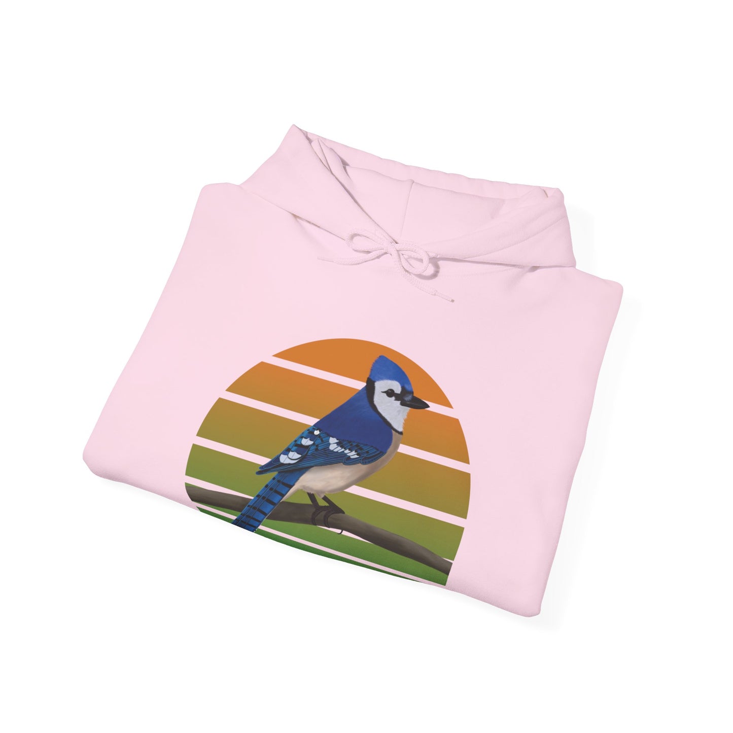 Blue Jay Bird Hoodie