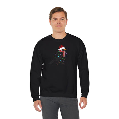 Amsel Weihnachts-Sweatshirt | Unisex Vogel Sweater für Vogelfreunde & Vogelbeobachter