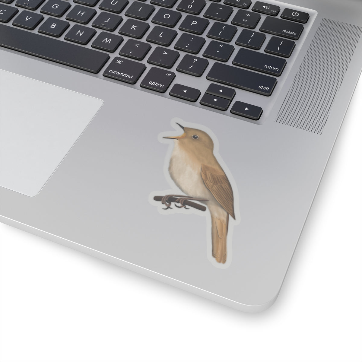 Nightingale Bird Kiss-Cut Sticker