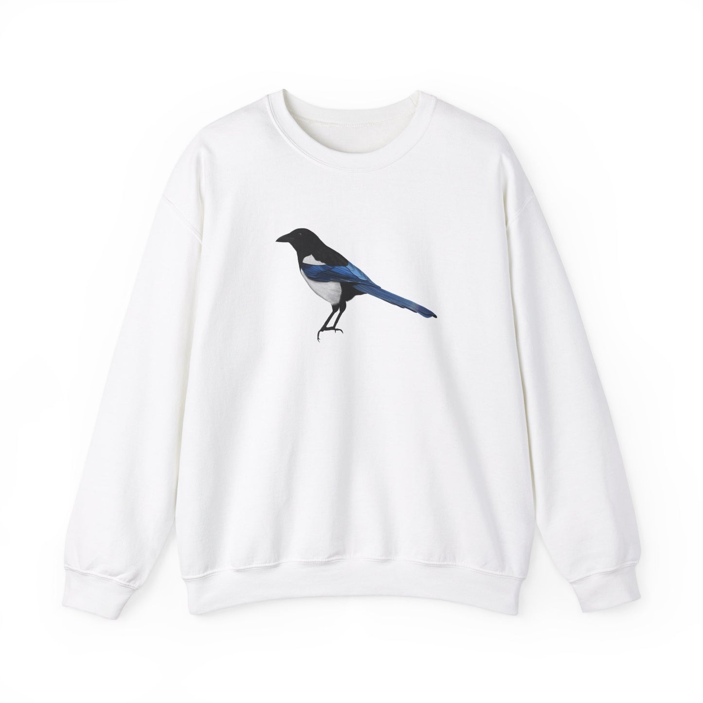 Magpie Bird Watcher Biologist Crewneck Sweatshirt