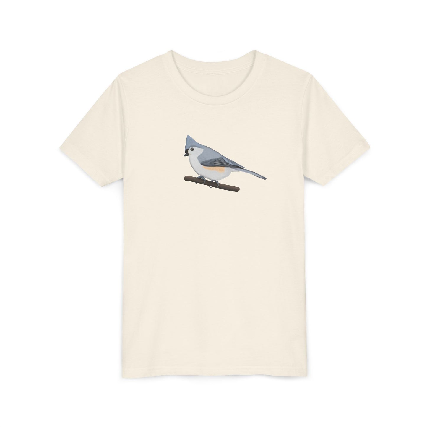 Tufted Titmouse Birding & Birdwatching Bird Youth T-Shirt