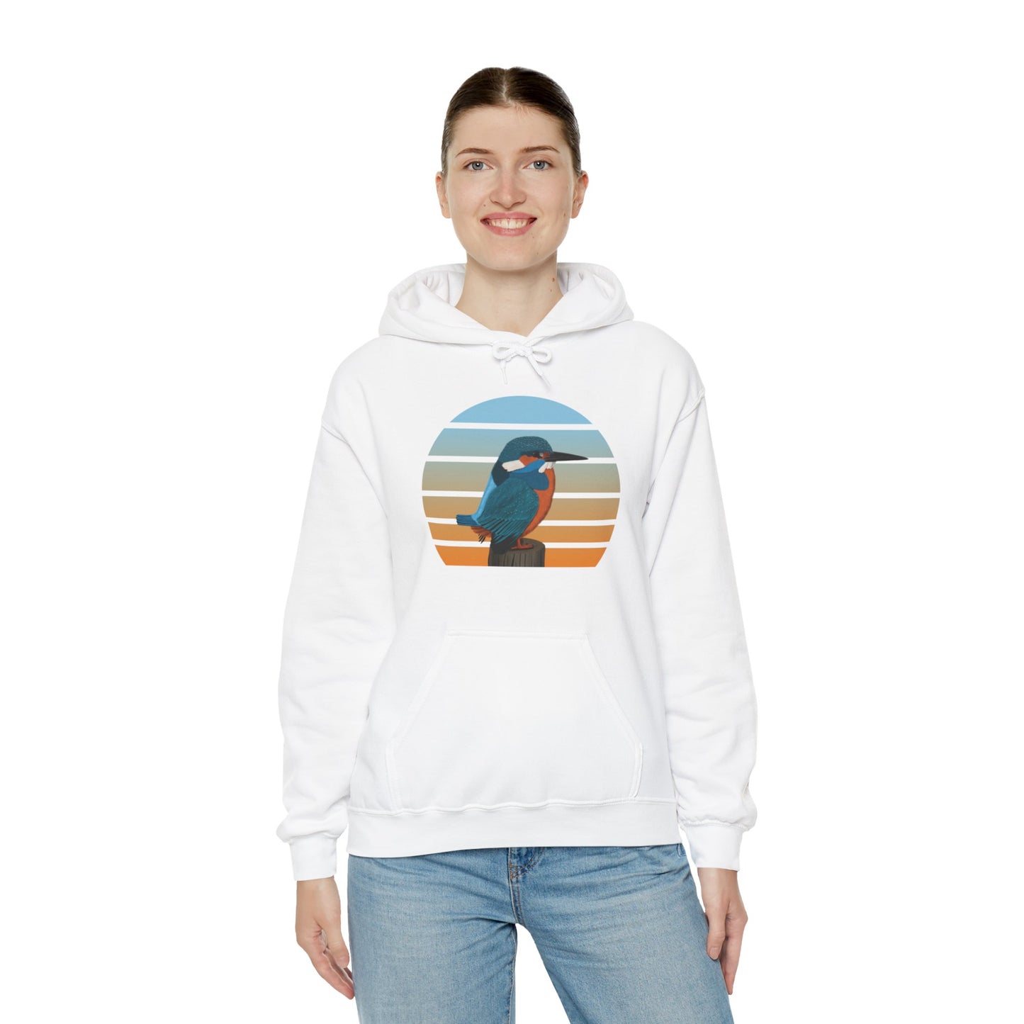 Kingfisher Bird Hoodie