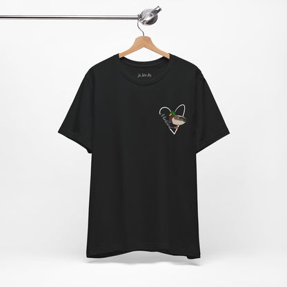 Mallard Heart Birdwatcher Bird T-Shirt