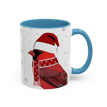 Cardinal Christmas Bird Coffee Mug