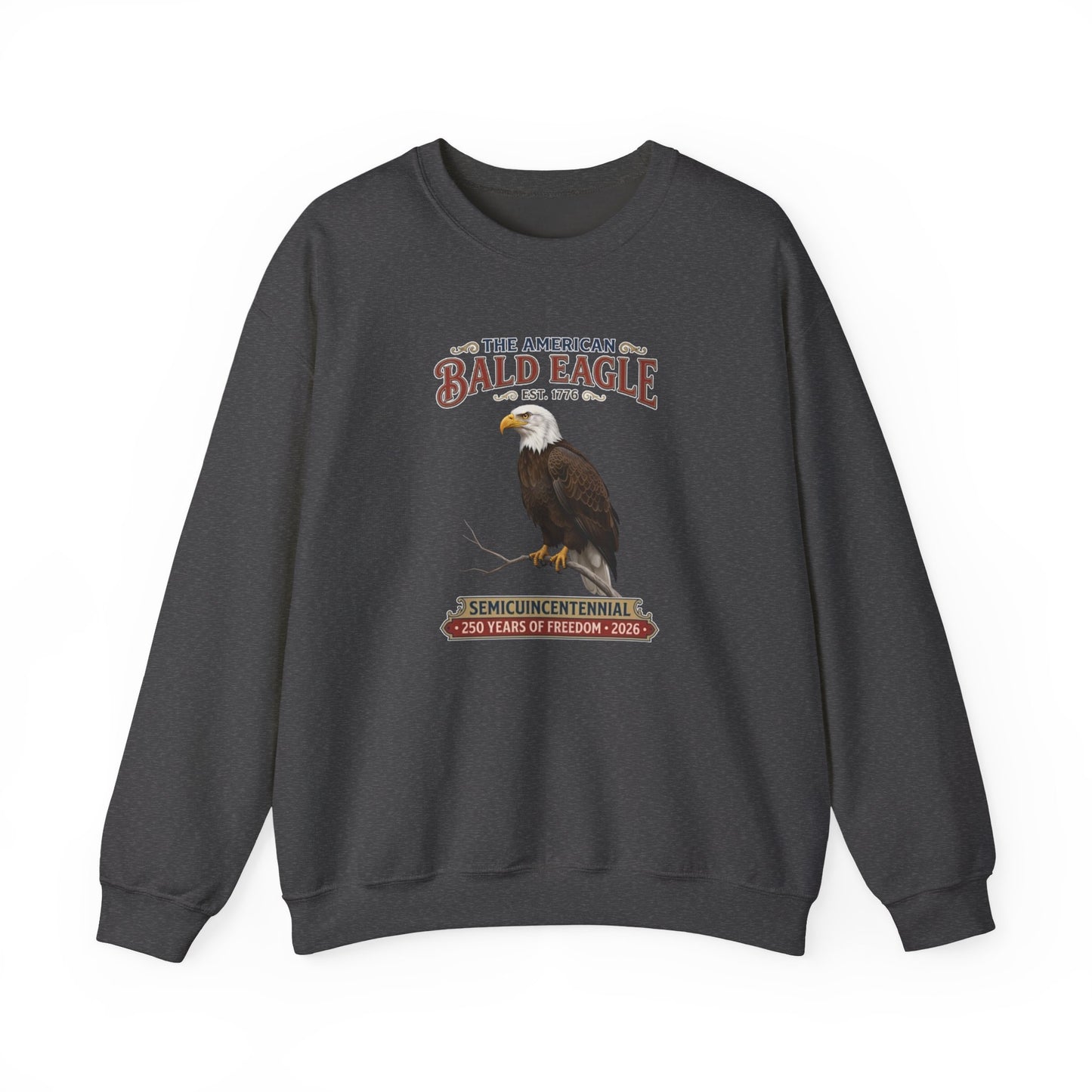 Vintage American Bald Eagle Sweatshirt | US 250th Anniversary Semiquincentennial Crewneck