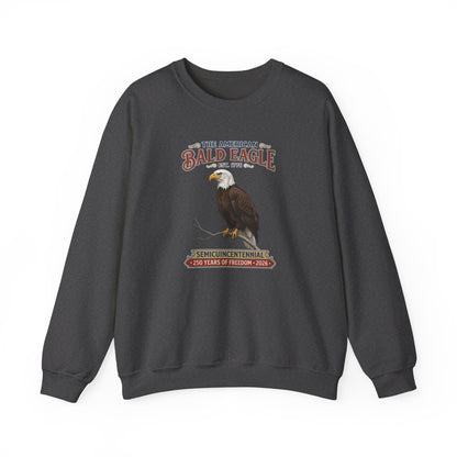 Vintage American Bald Eagle Sweatshirt | US 250th Anniversary Semiquincentennial Crewneck