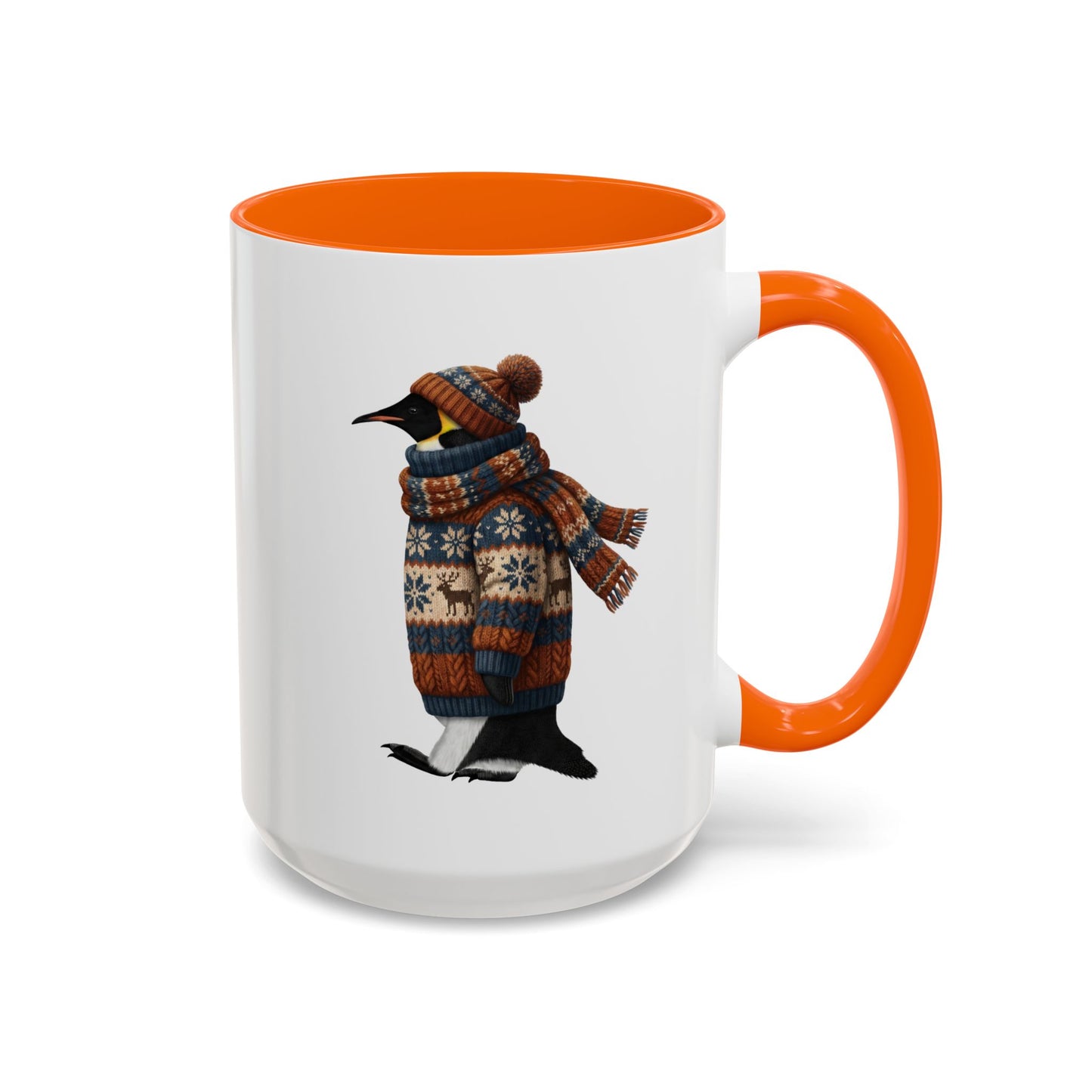 ペンギンの陶器製バードコーヒーマグ – バードウォッチャーへのカスタムギフト