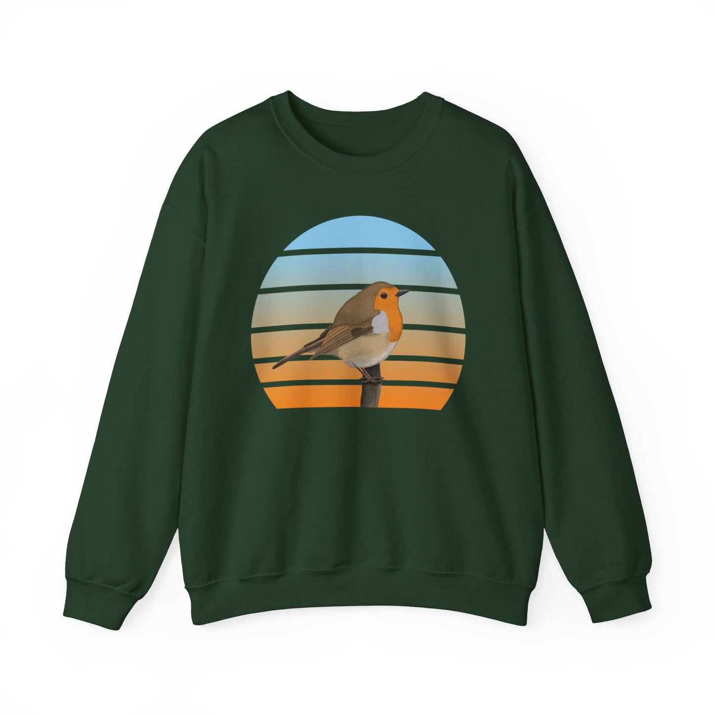 European Robin Birdlover Ornithologist Bird Sweatshirt