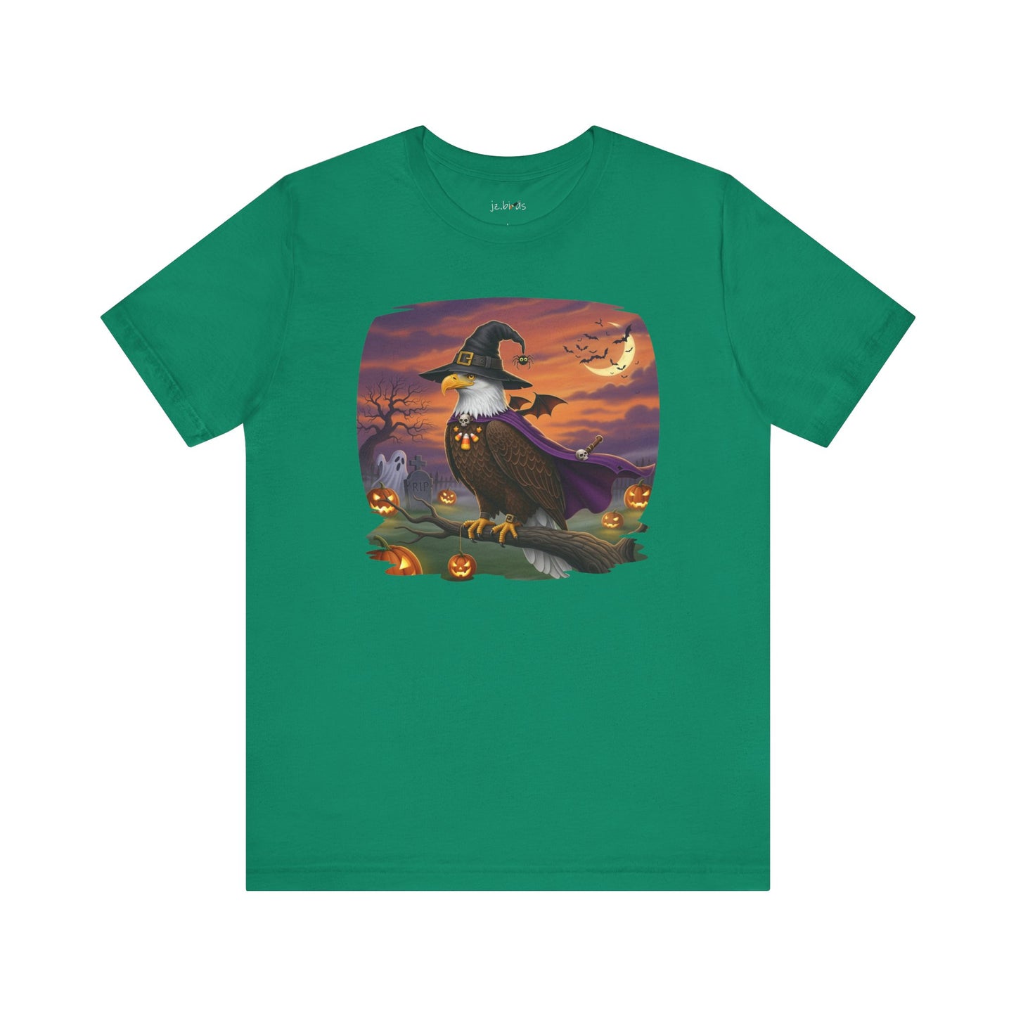 Bald Eagle Halloween Bird T-Shirt - Spooky and Funny Halloween Costume for Bird Lovers