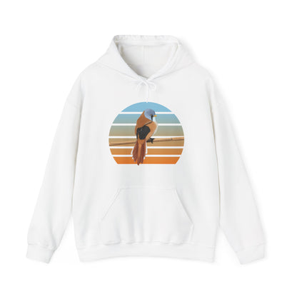 Bearded Reedling Bird Hoodie