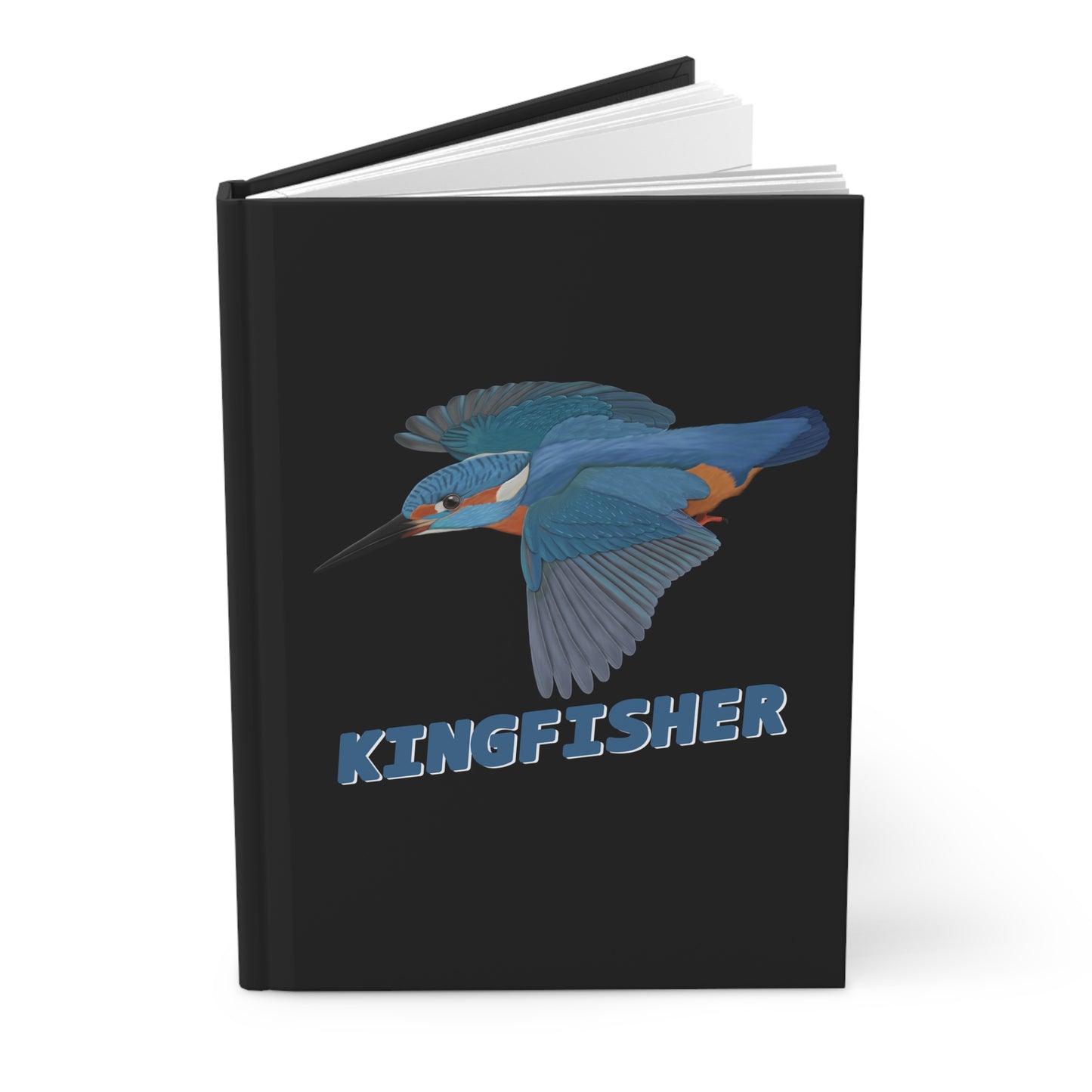 Kingfisher Bird Hardcover Journal 150 Pages A5 for Bird Lovers & Bird Watchers