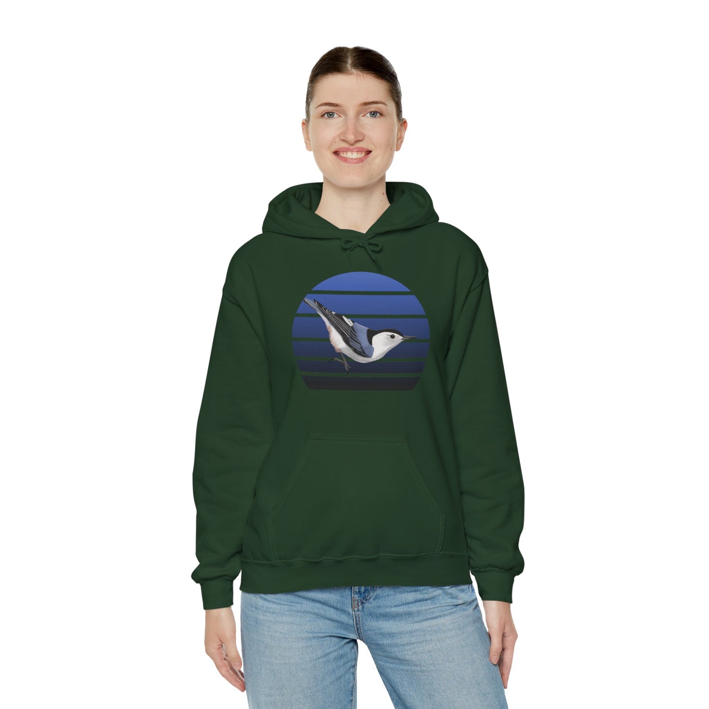 Nuthatch Bird Hoodie