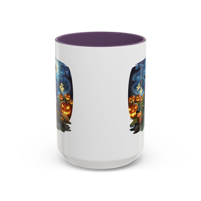 Blue Jay Halloween Bird Mug - Spooky Bird Lover Gift