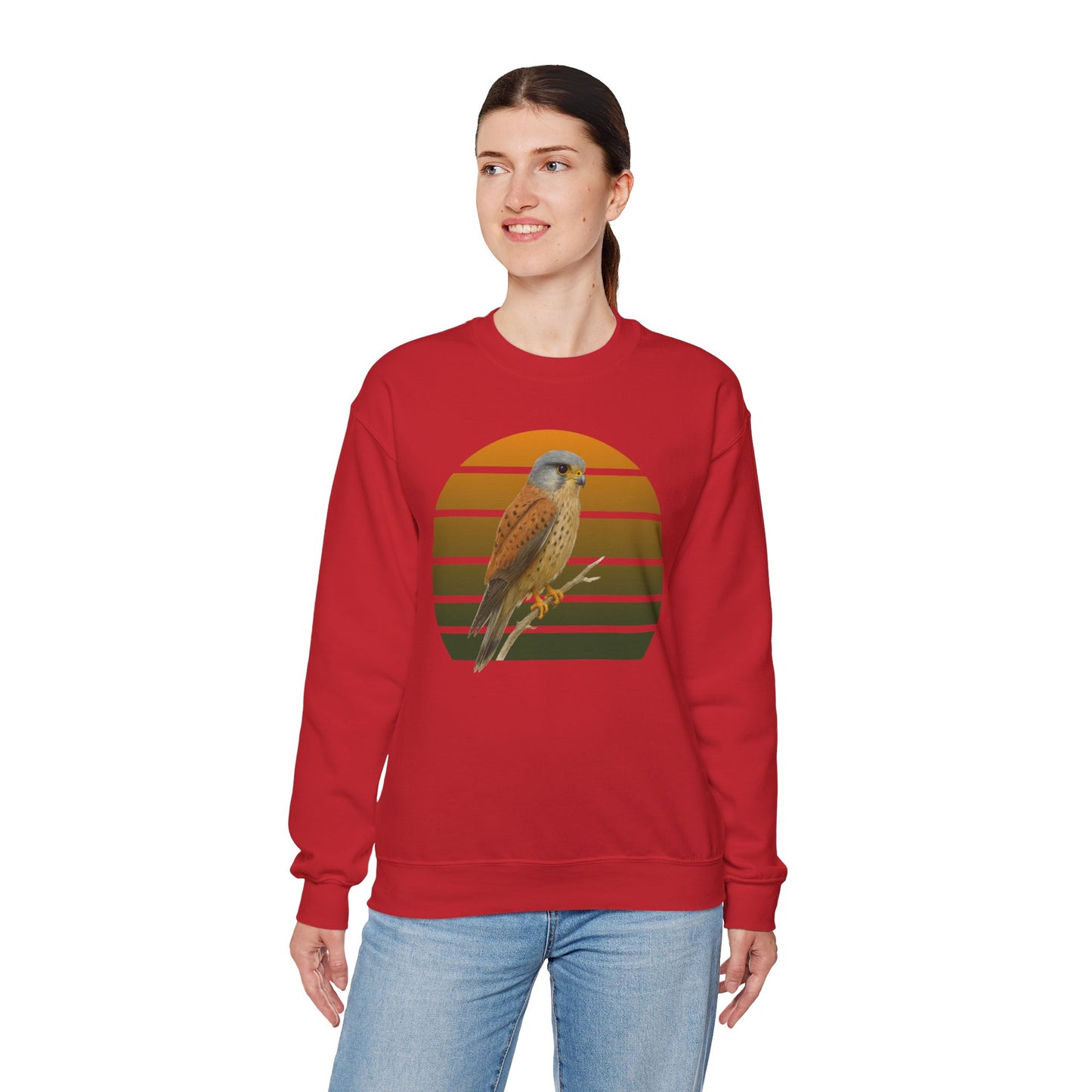 Kestrel Bird Lover & Bird Watching Bird Sweatshirt