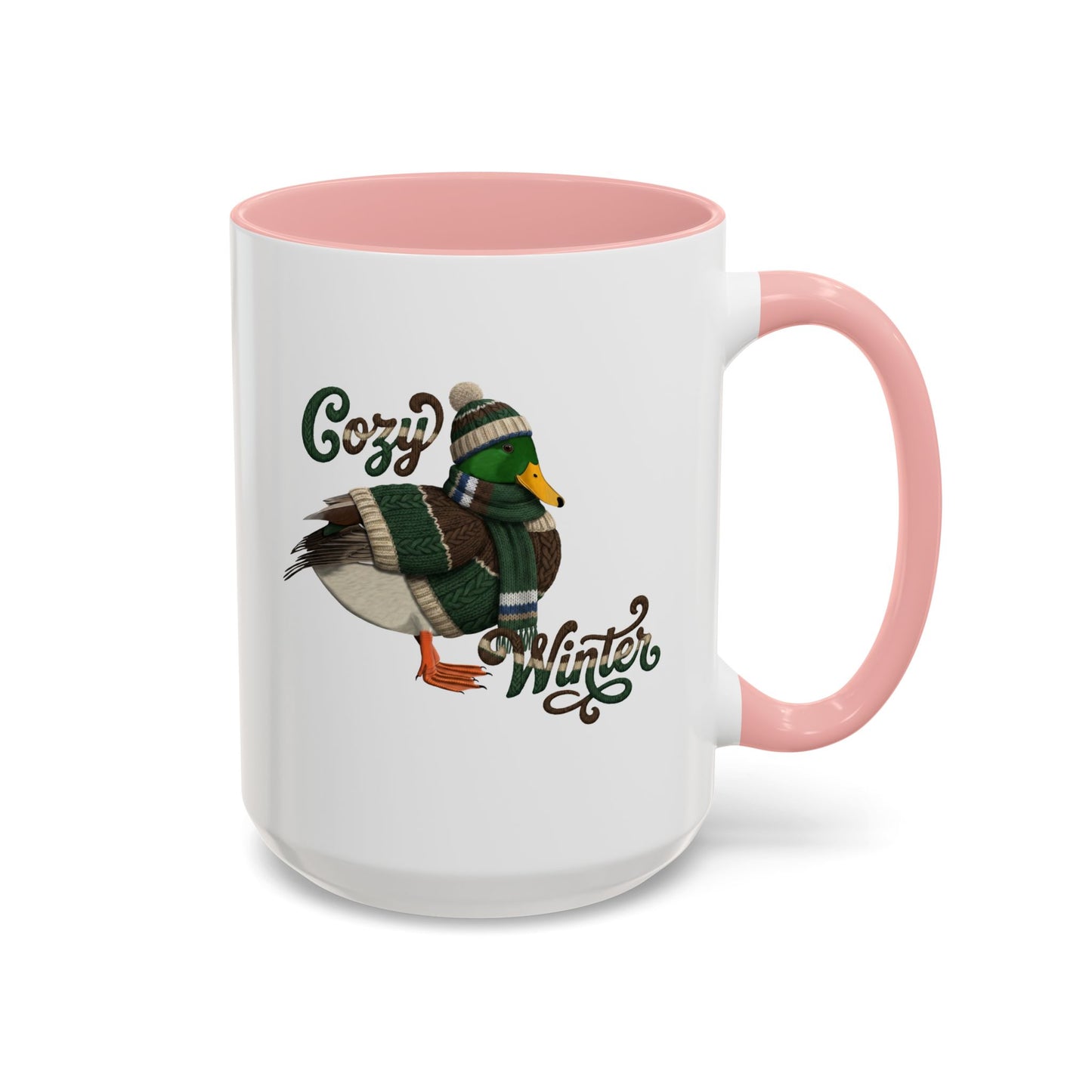 マガモの陶器製コーヒーマグ – バードウォッチャーへのカスタムギフト