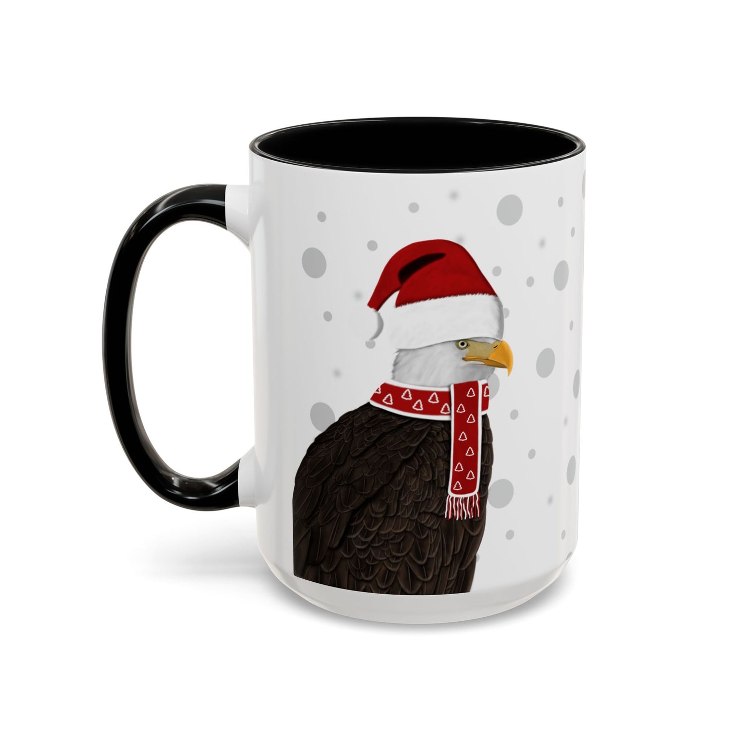 Bald Eagle Christmas Bird Coffee Mug