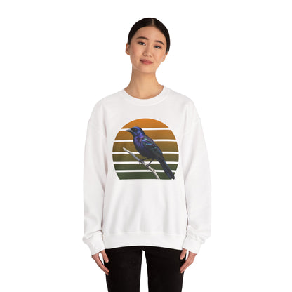 Grackle Sweatshirt | Common Grackle Birder Gift | Great-Tailed Bird Lover Crewneck