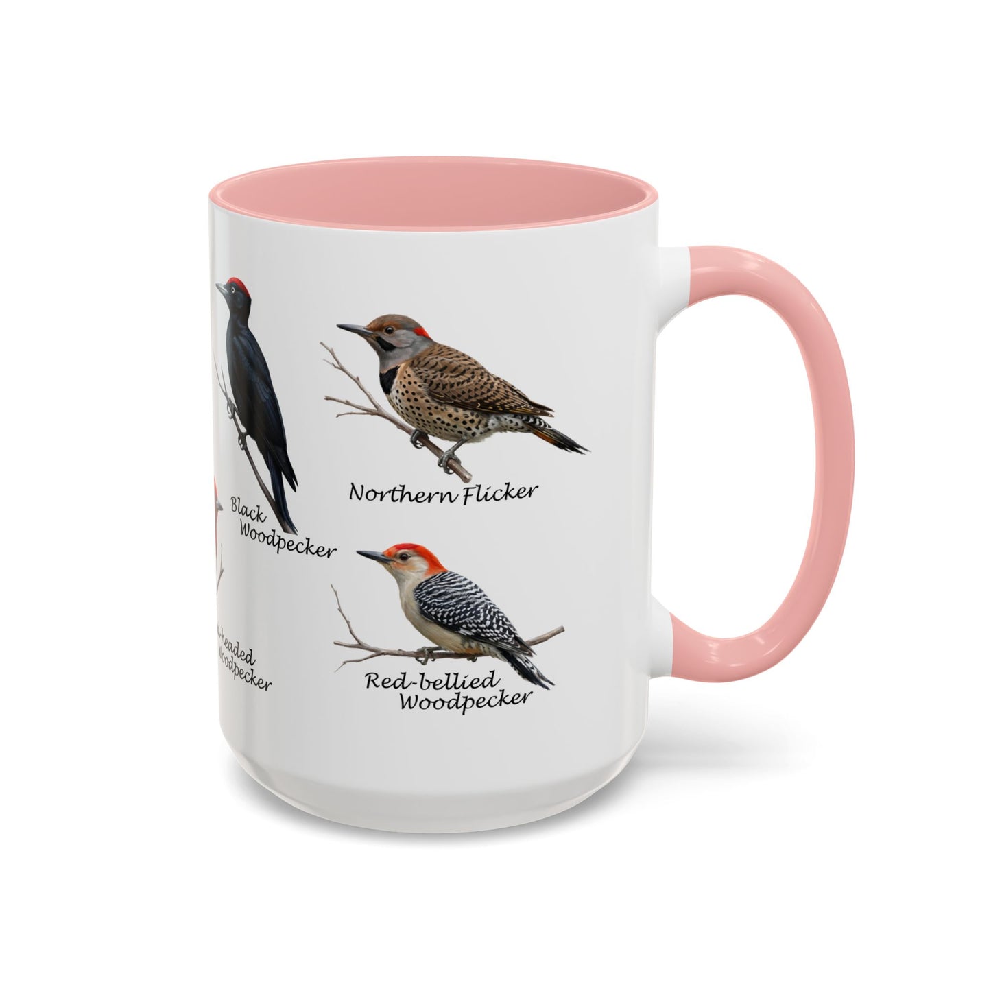 Woodpecker Mug in Black