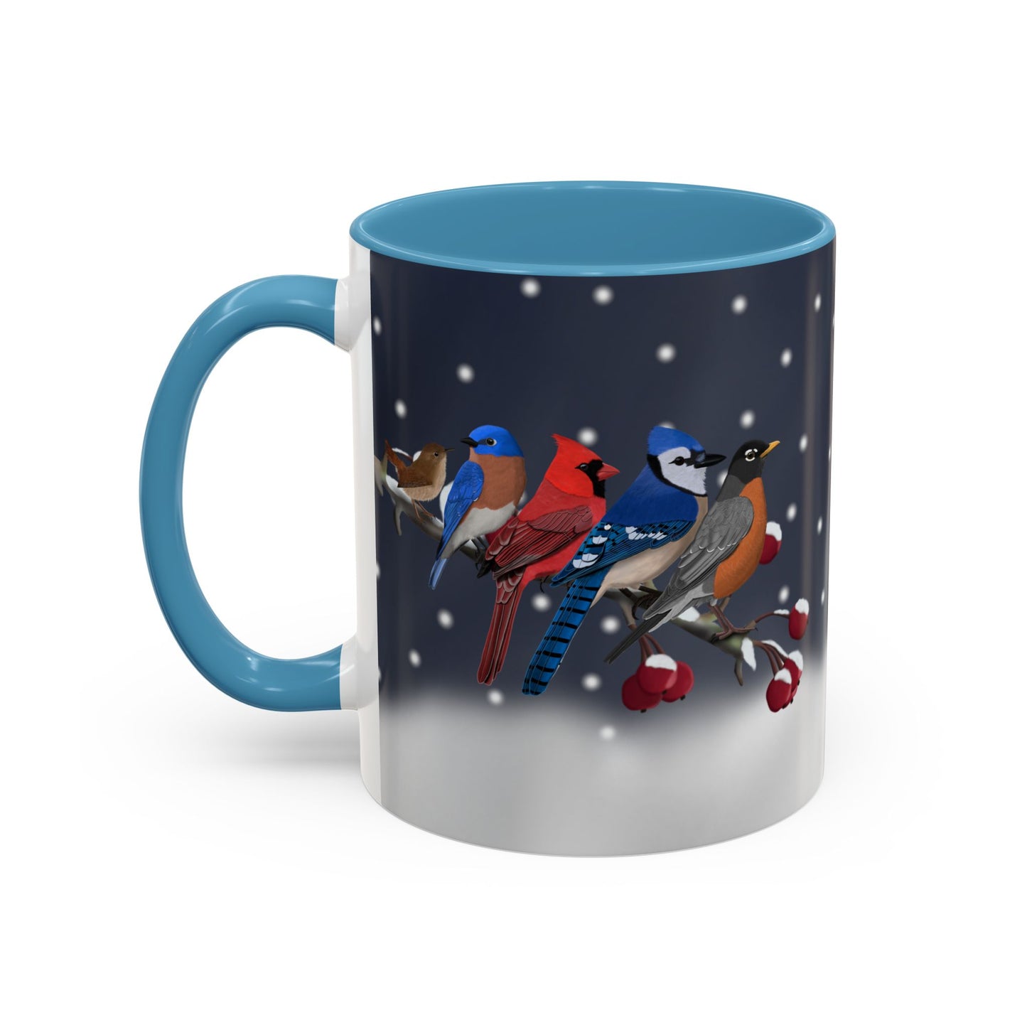 Backyard Birds Coffee Mug | Ceramic Christmas Gift for Bird Lovers
