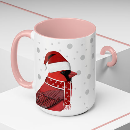 Cardinal Christmas Bird Coffee Mug